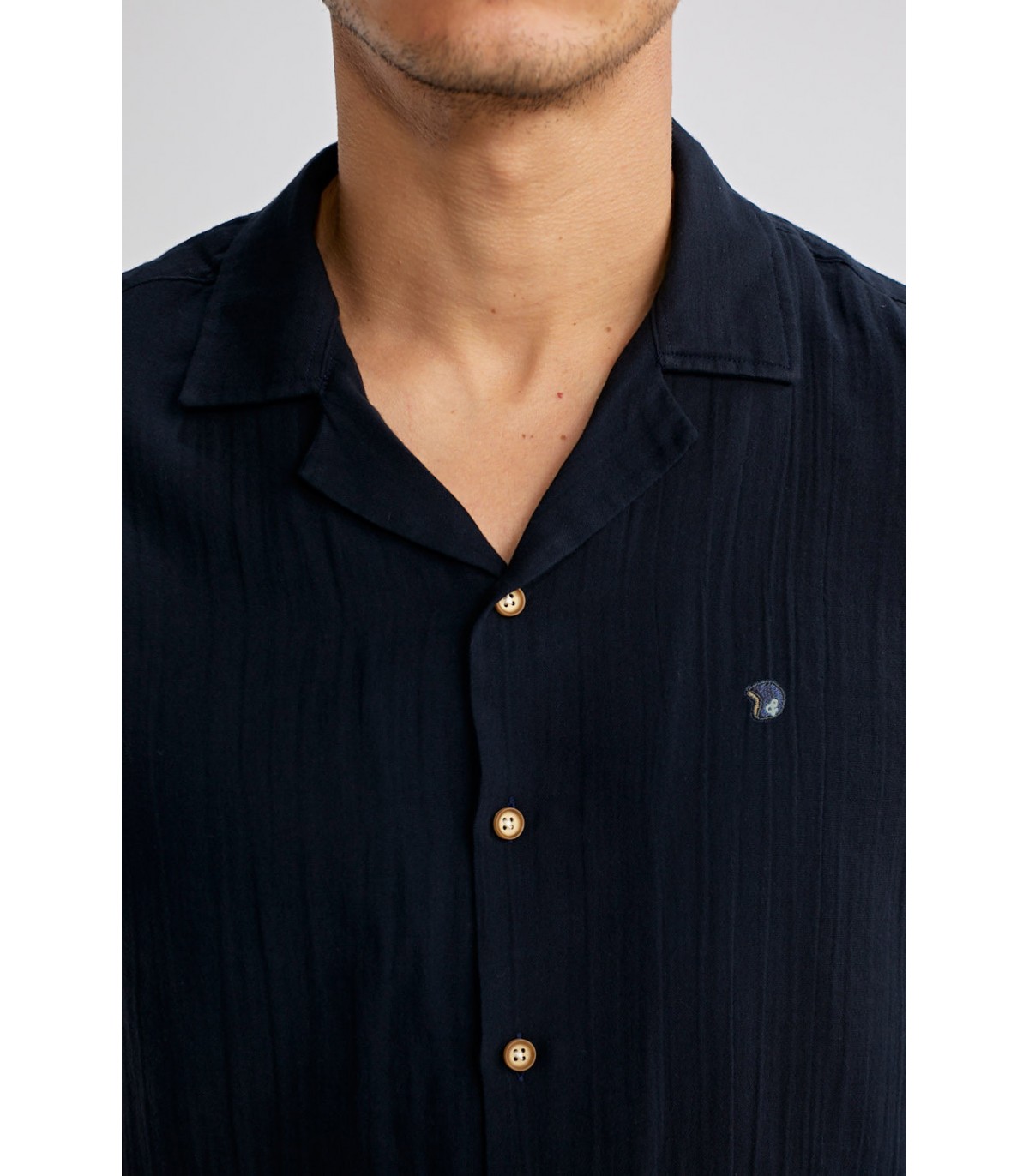 Chemise mc benson & cherry marine