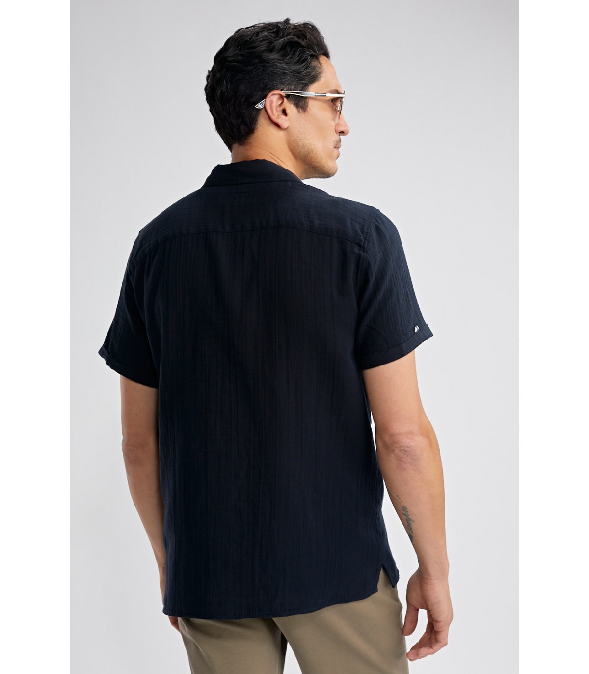 Chemise mc benson & cherry marine