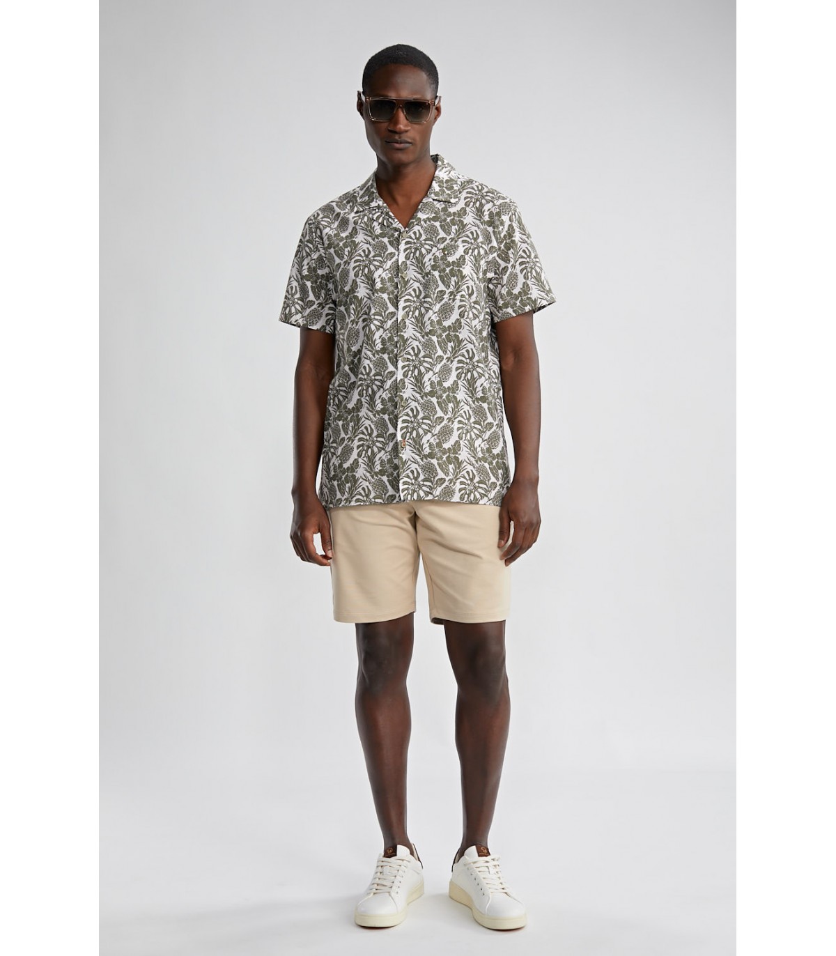 Chemise mc benson & cherry kaki