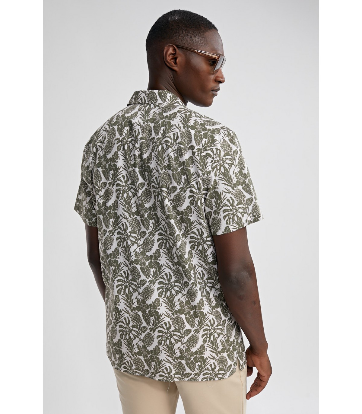 Chemise mc benson & cherry kaki