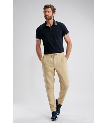 Pantalon chino benson & cherry beige
