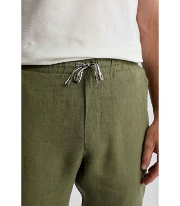 Pantalon chino benson & cherry kaki