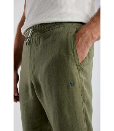 Pantalon chino benson & cherry kaki