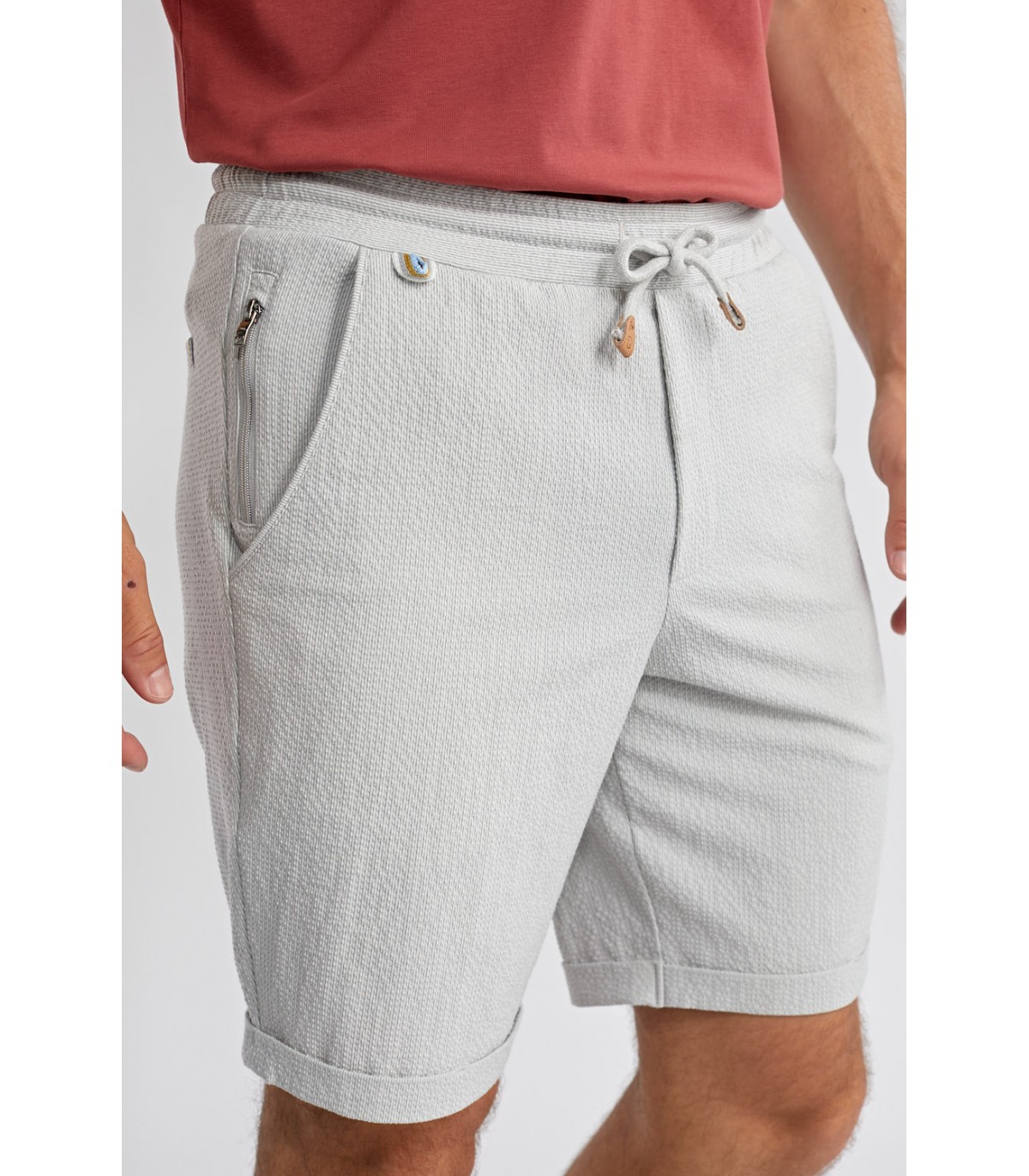 Bermuda jogging benson & cherry gris