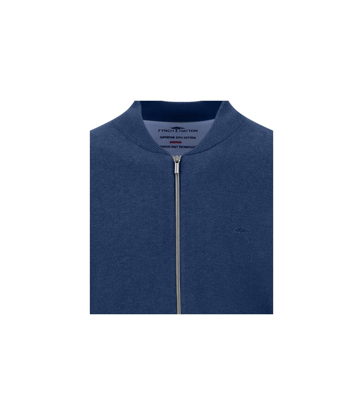 Gilet zippe fynch hatton 672midnight