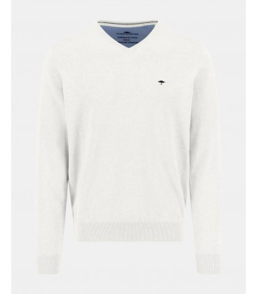 Pull col v fynch hatton 824offwhite