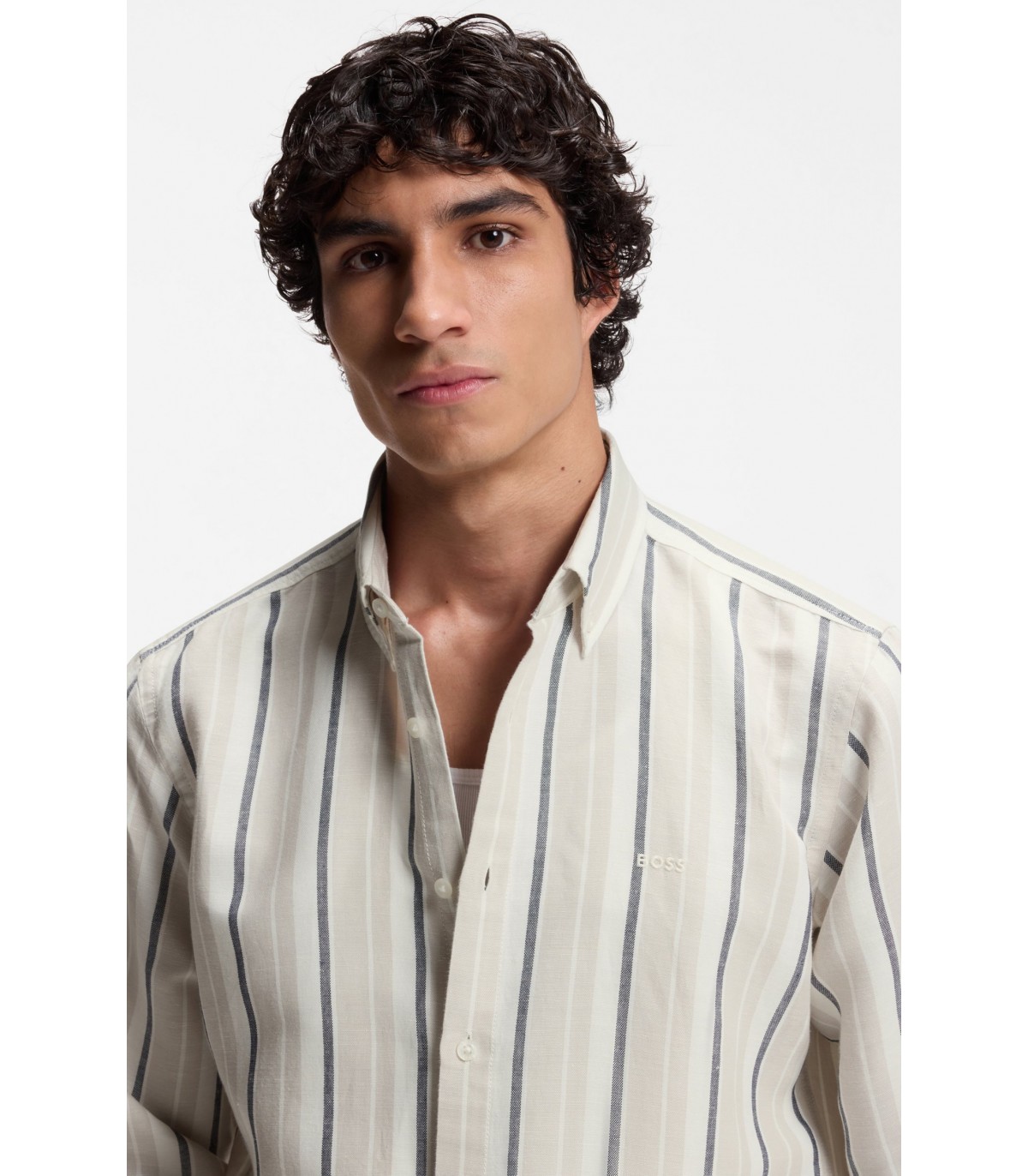 Chemise ml boss orange 070opengrey