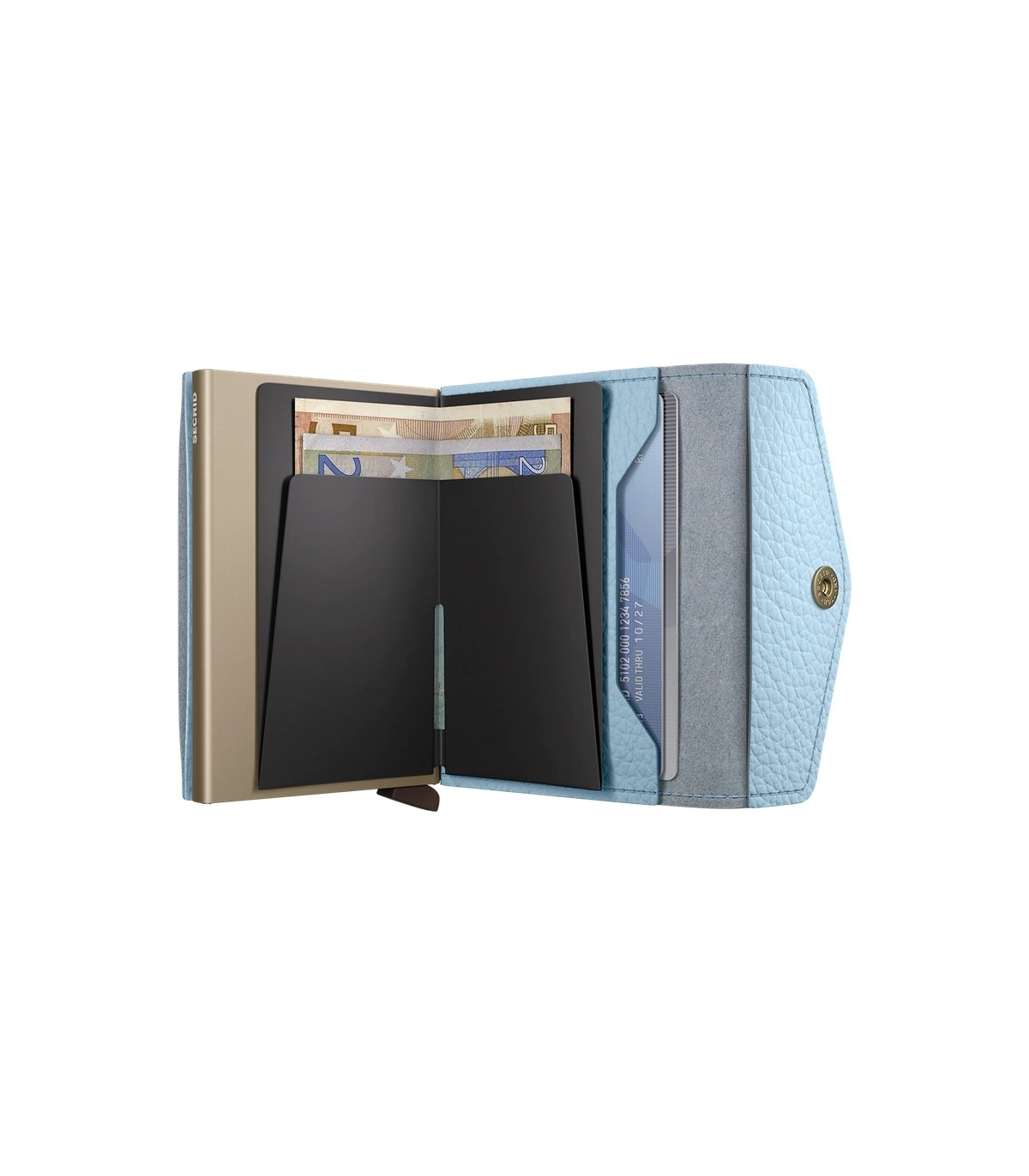 Maroquinerie portecarte secrid iceblue