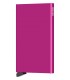 Maroquinerie portecarte secrid fuschia