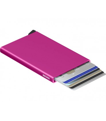 Maroquinerie portecarte secrid fuschia