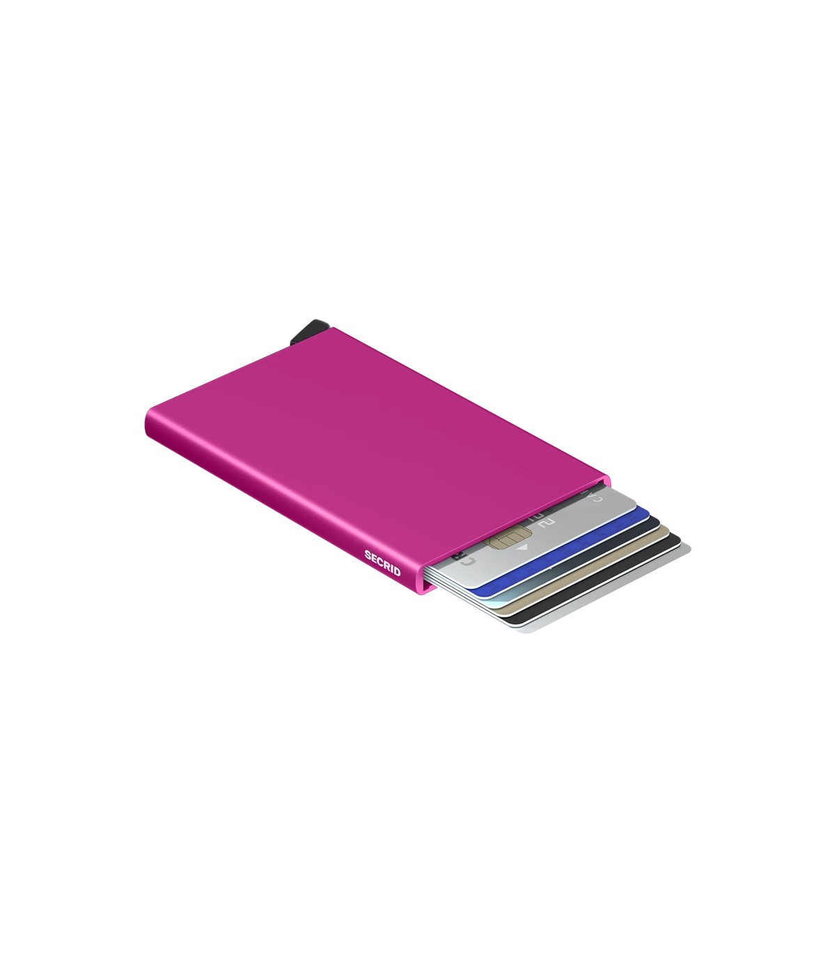 Maroquinerie portecarte secrid fuschia