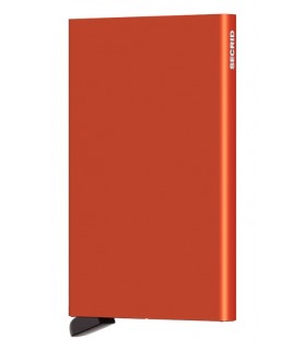 Maroquinerie portecarte secrid orange