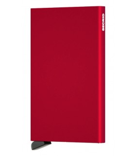 Maroquinerie portecarte secrid red