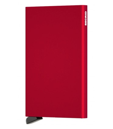 Maroquinerie portecarte secrid red