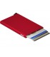Maroquinerie portecarte secrid red