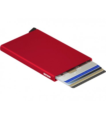 Maroquinerie portecarte secrid red