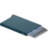 Maroquinerie portecarte secrid teal
