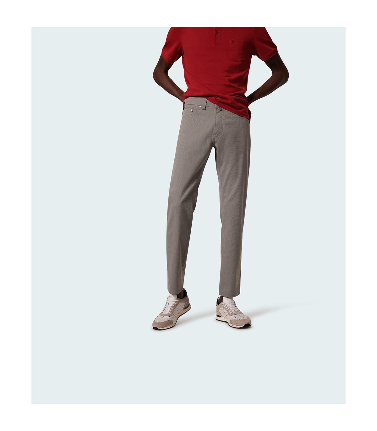 Pantalon jean cardin 9102gris