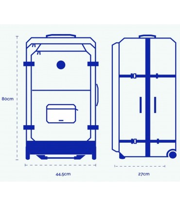 Maroquinerie valise cabaia 
