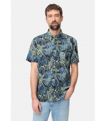Chemise mc camel 44indigo