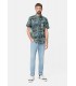 Chemise mc camel 44indigo