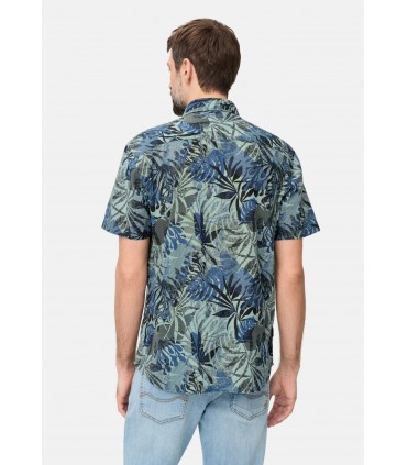 Chemise mc camel 44indigo