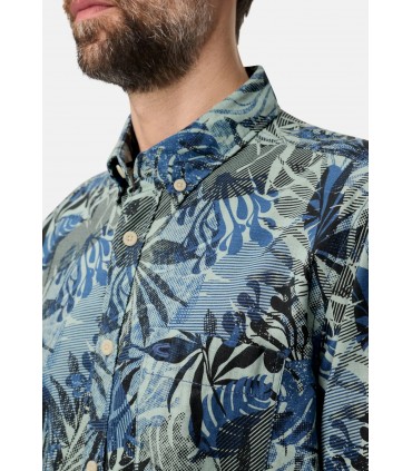 Chemise mc camel 44indigo