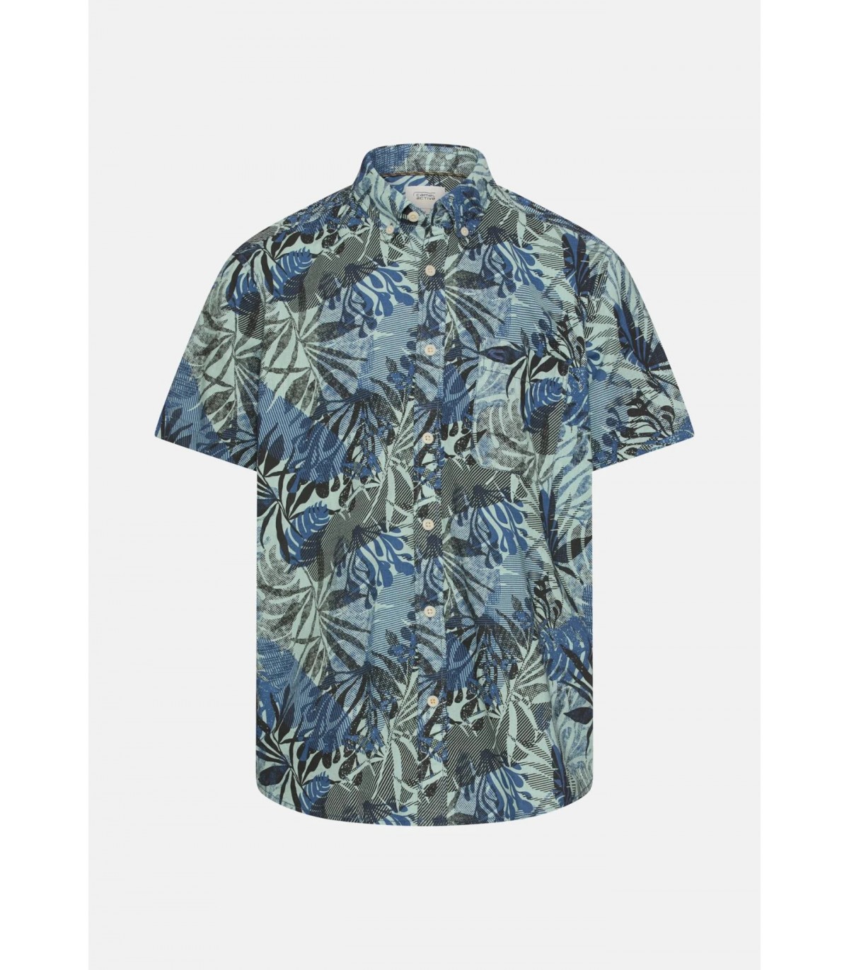 Chemise mc camel 44indigo