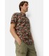 Chemise mc camel 66orange