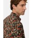 Chemise mc camel 66orange