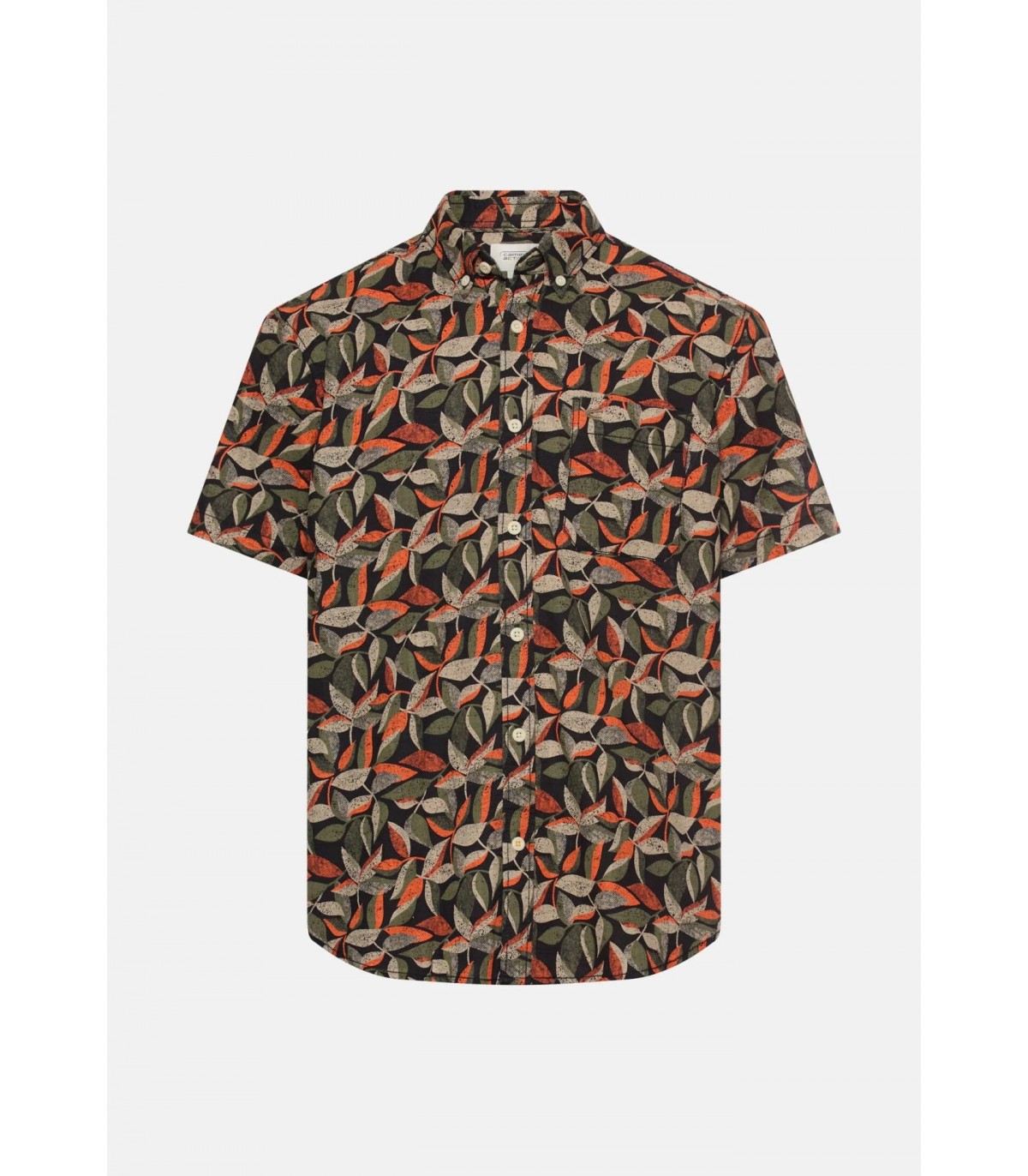Chemise mc camel 66orange