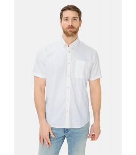 Chemise mc camel 01blanc