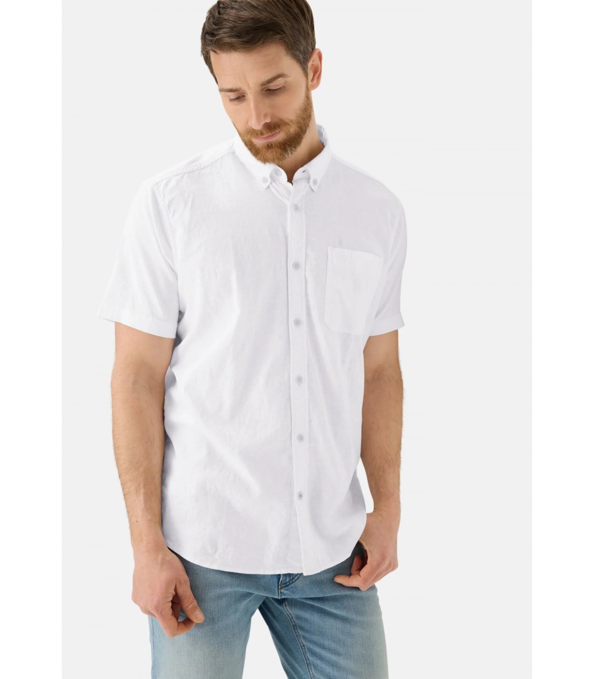 Chemise mc camel 01blanc