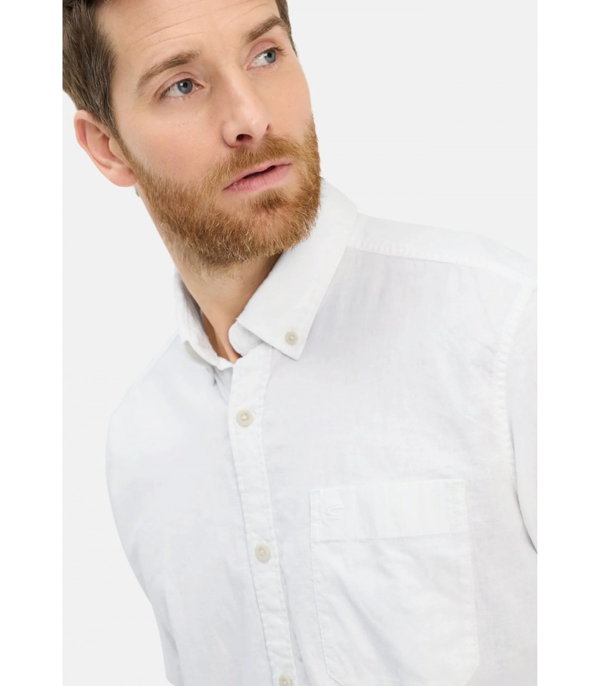 Chemise mc camel 01blanc