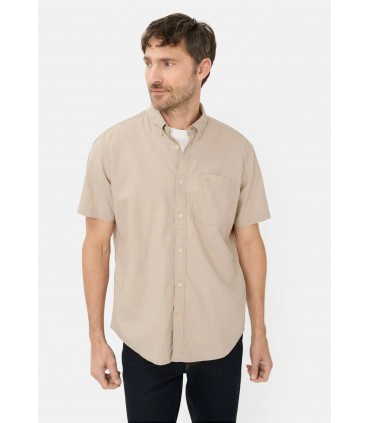 Chemise mc camel 17beige