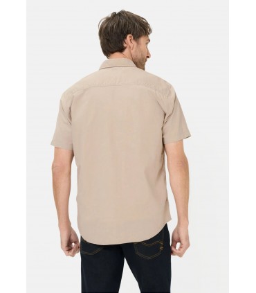 Chemise mc camel 17beige