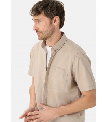 Chemise mc camel 17beige