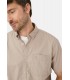 Chemise mc camel 17beige