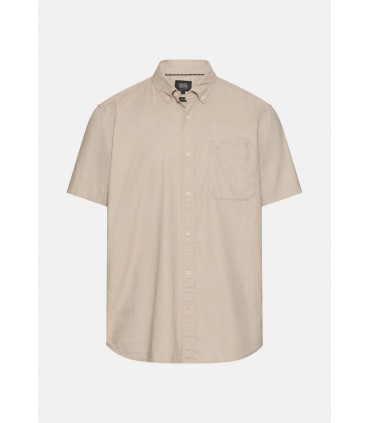 Chemise mc camel 17beige