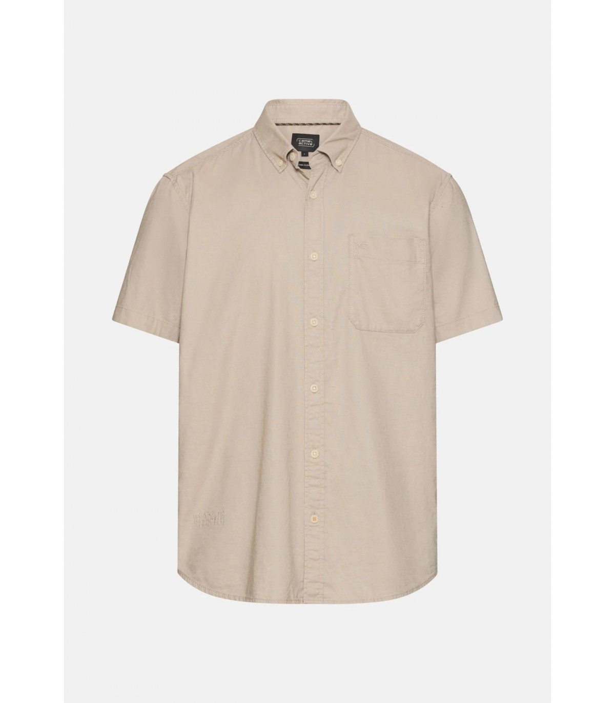 Chemise mc camel 17beige