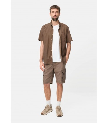 Chemise mc camel 26choco