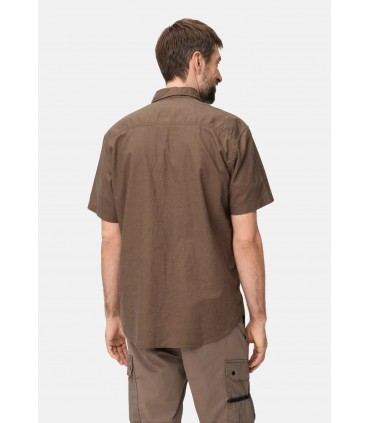 Chemise mc camel 26choco