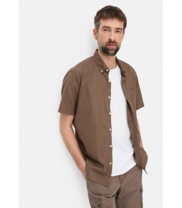 Chemise mc camel 26choco