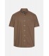 Chemise mc camel 26choco