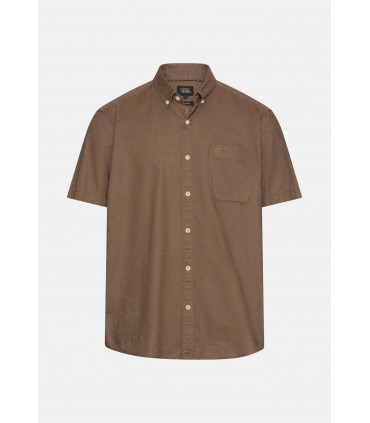 Chemise mc camel 26choco