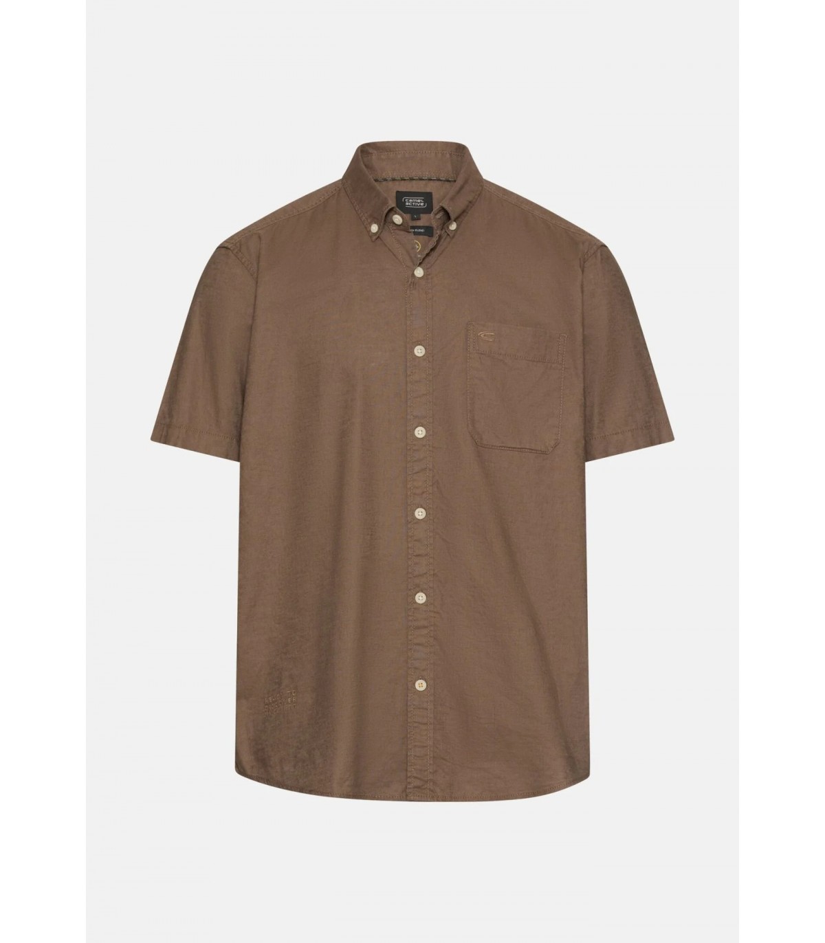 Chemise mc camel 26choco