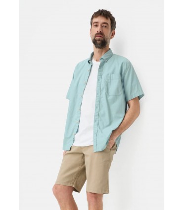 Chemise mc camel 32turquoise