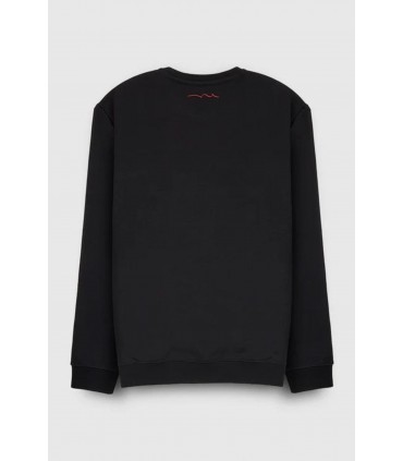 Sweat col rond teddy smith 171noir