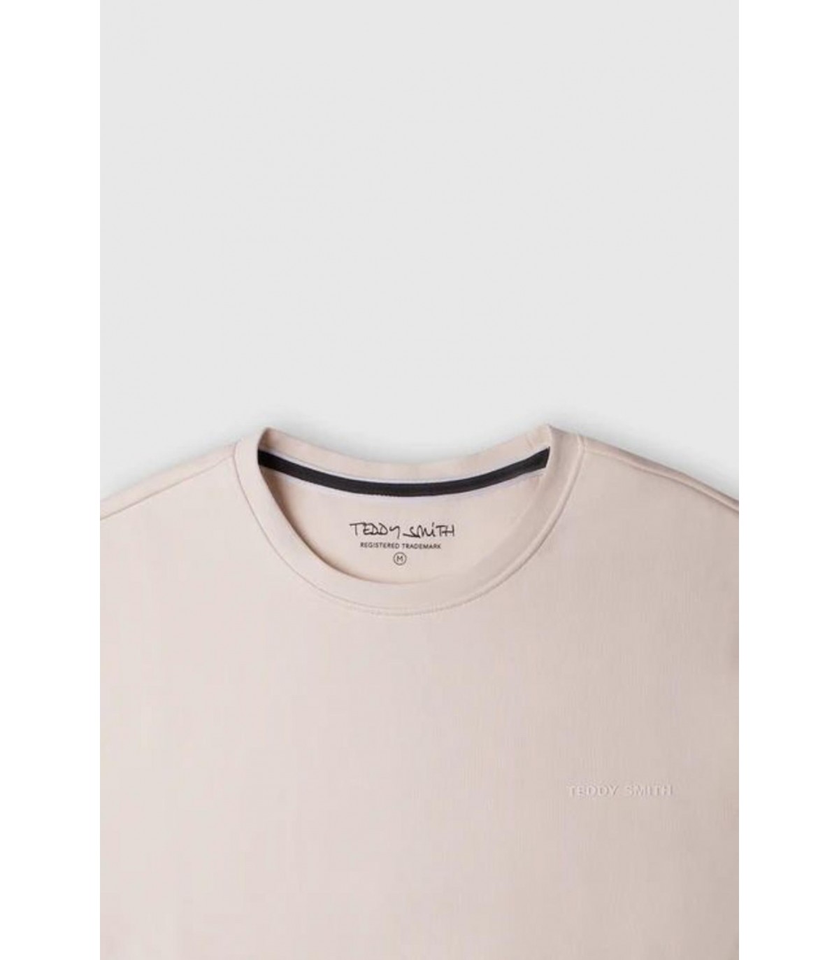 Sweat col rond teddy smith 210naturel