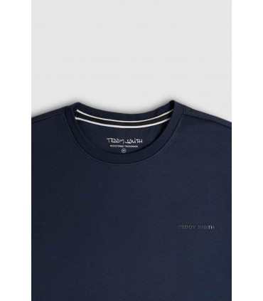 Sweat col rond teddy smith 303jytotalnavy